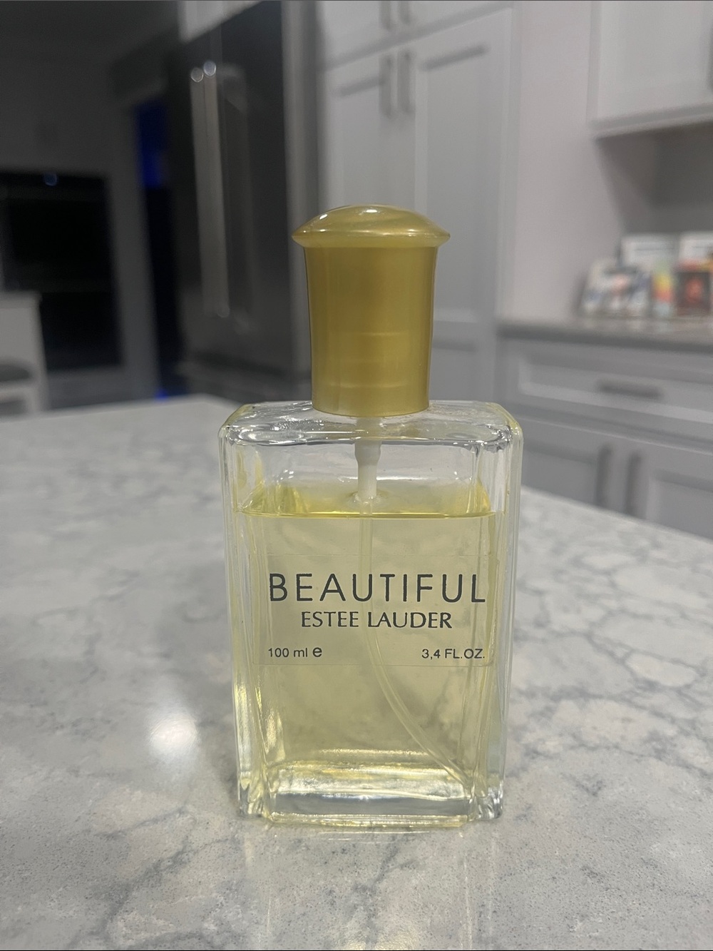 Estée Lauder Beautiful Perfume 3.4 oz-90% full